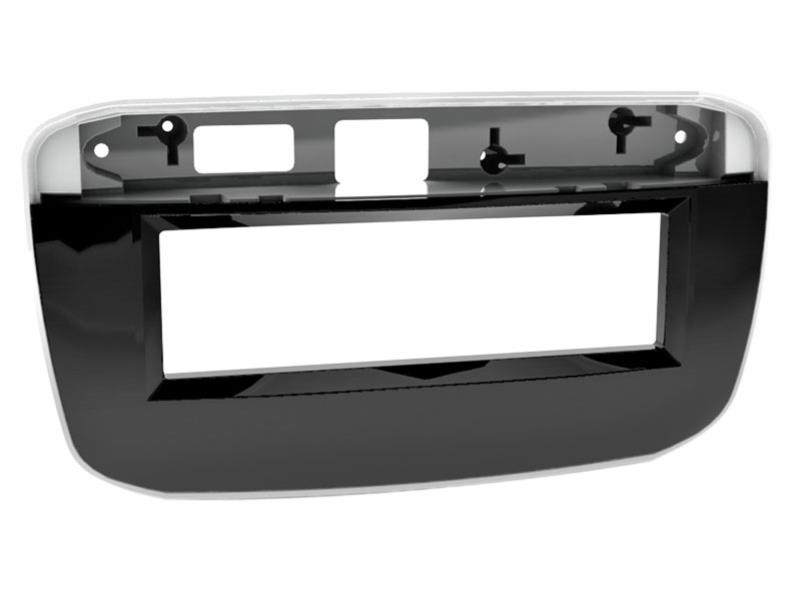 ACV 281094-25 1 - DIN plaque de planche de bord Fiat Punto EVO 2009> noir piano