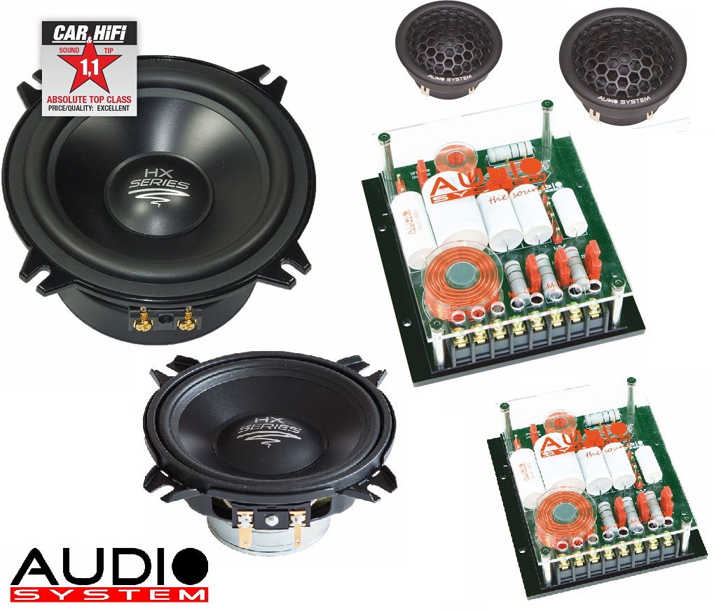 Audio System HX 100 Dust EVO 2 HX-SERIES DUST 10 cm 2-Wege HIGH END Compo System 