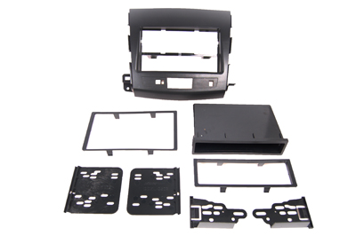 RTA 002.093-0 Multi-frame mounting kit with storage compartment, ABS black version