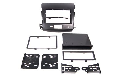 RTA 002.093-0 Multi-frame kit de montage avec compartiment de rangement, ABS version noire