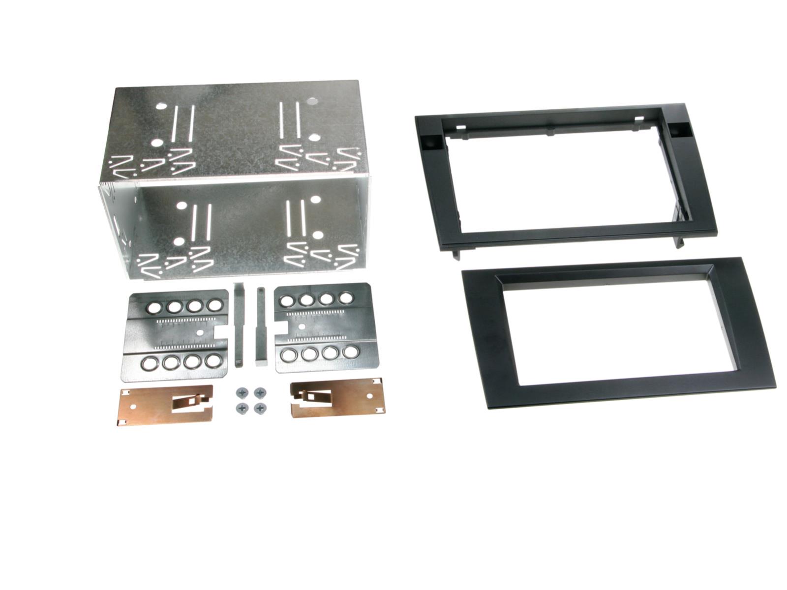 Alpine APF-F391320-15AU 2-DIN Radioblende Installations-Kit für Headunit mit 6,1/6,5 und 7-Zoll-Display im Audi A4 B6/B7 (2000-2008), Seat Exeo 3R/3RN