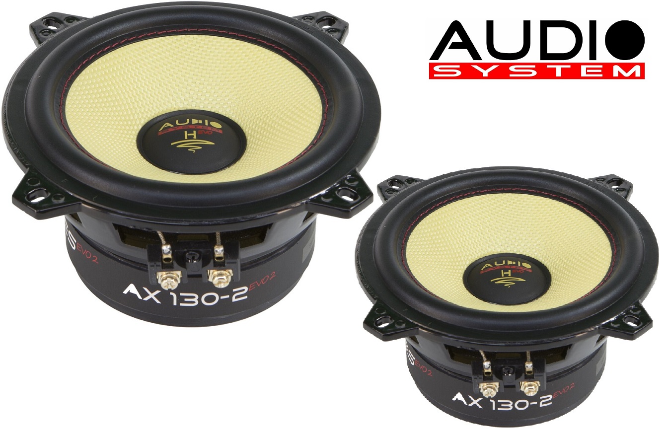 Audio System AX 130-2 EVO 2 Tief / Mitteltöner / Midrange Lautsprecher 13cm 1 Paar