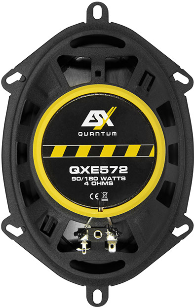 ESX QXE572 13 x 18 cm (5 x 7") 2-Wege Koax-Lautsprecher (Paar) 180 Watt