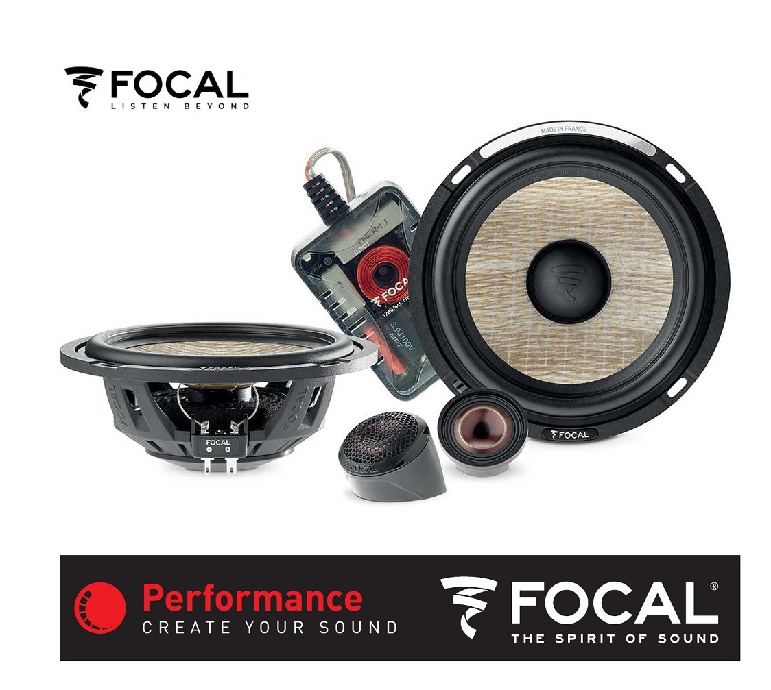 Focal PS165FSE Flax EVO Shallow PS165FSE 2-Wege Compo 16,5cm 2-Wege Komponenten Lautsprecher 120 Watt