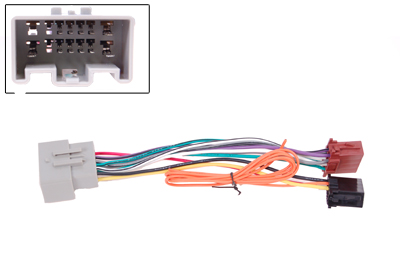 RTA 004.235-0 Câble adaptateur voiture longueur spécifique de faisceau de câblage: 185mm