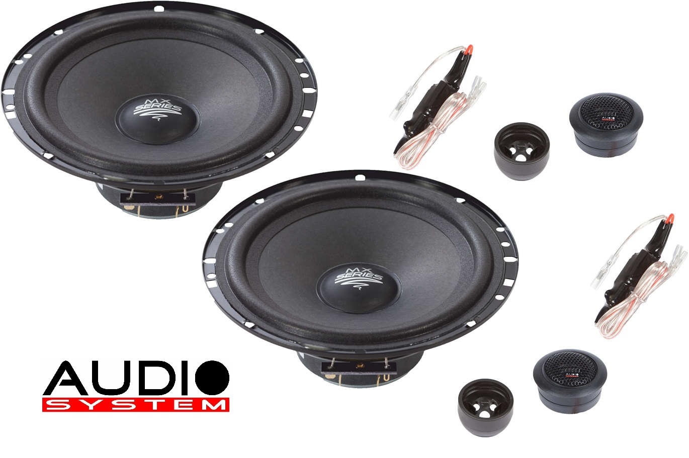 Audio System CO SERIES EVO Komplett-Set MX165 EVO : Verstärker + Subwoofer + Lautsprecher