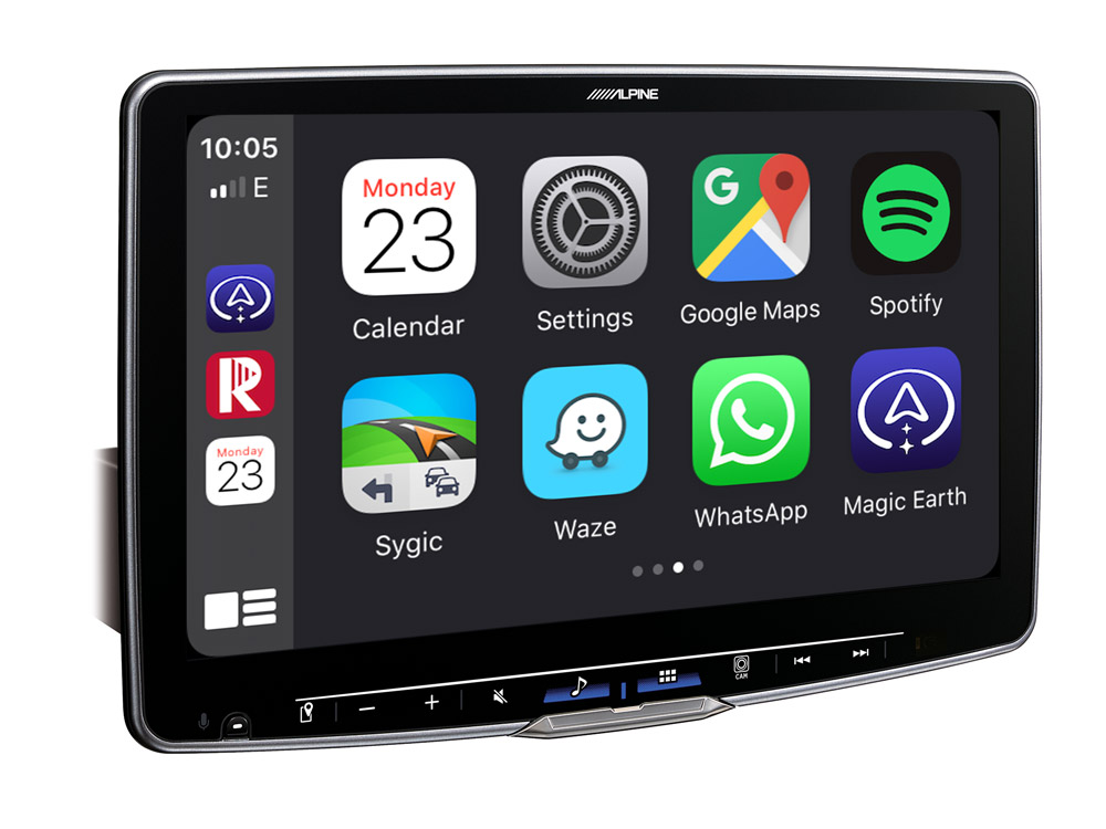 Alpine iLX-F115TRA Autoradio mit 11-Zoll Touchscreen, DAB+, Bluetooth, für Ford Transit Custom ab 2018