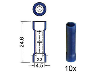 RTA 151.416-0 Stossverbinder blau