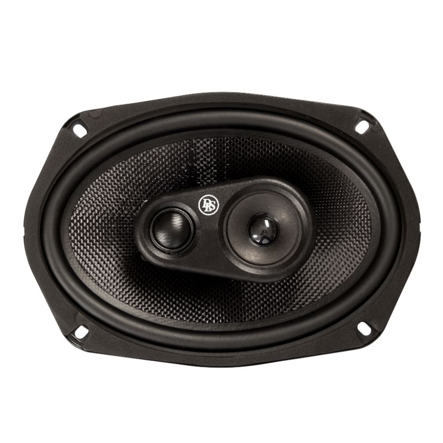 DLS M369 oval 6x9 3-Wege Koax Lautsprecher Set 250 Watt - 1 Paar   