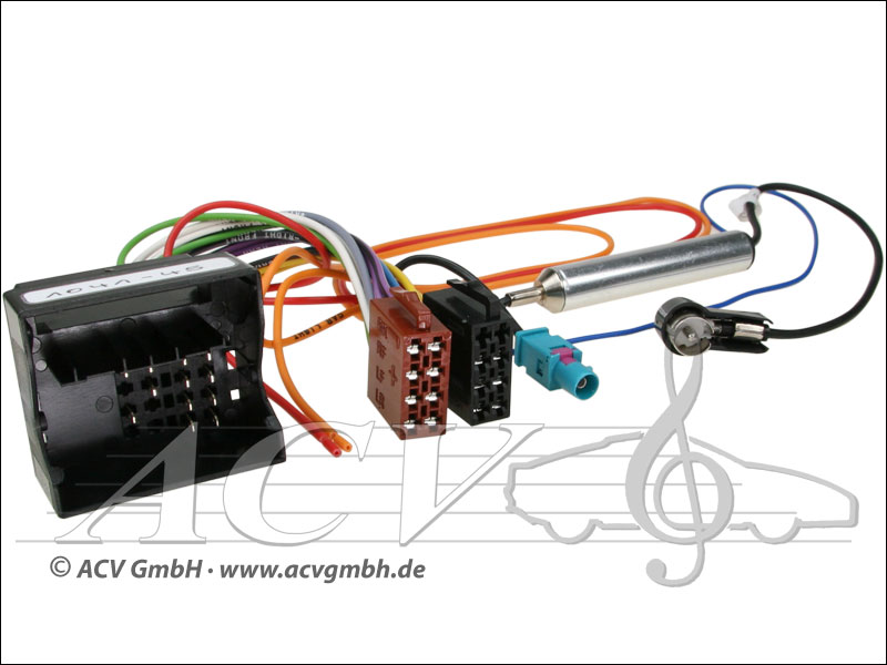 ACV 1041-45 câble Radio Citroen / Peugeot 