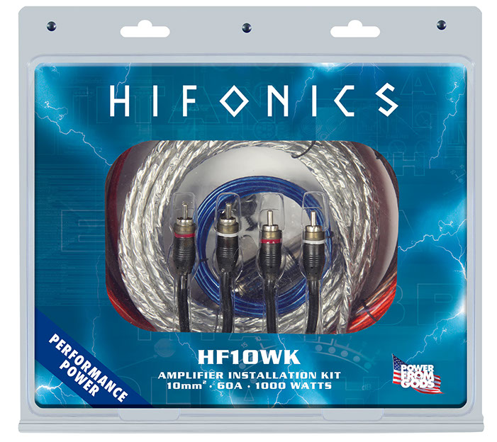 HIFONICS HF10WK KIT CABLE 10 mm ² / HF Hifonics 10 semaines 