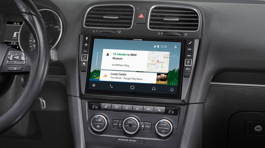 Alpine i902D-OC3 9-Zoll Premium-Mobile-Media-System für sKODA Octavia 3 mit Apple CarPlay und Android Auto Unterstützung