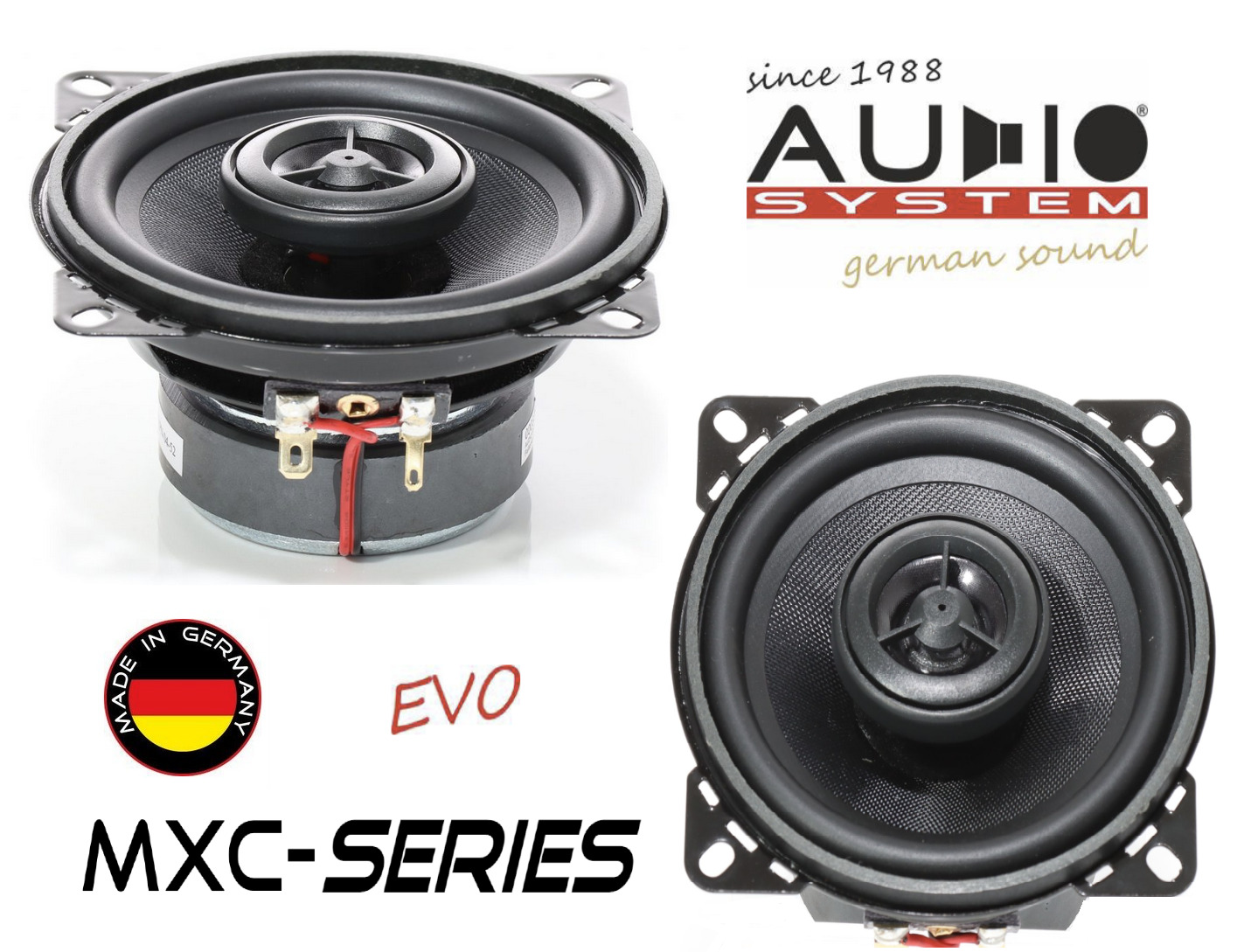 Audio System MXC 100 EVO3 – Kompaktes 10 cm Coaxial-System aus der MXC-Serie