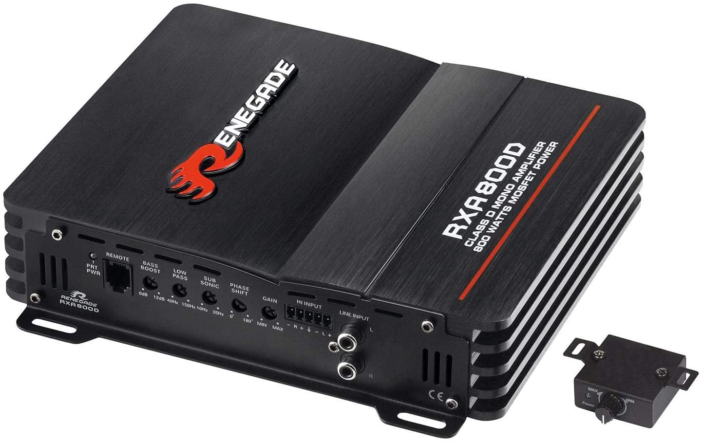 RENEGADE RXA800D Digital Monoblock 1-Kanal-Class D Digital Verstärker 800 Watt