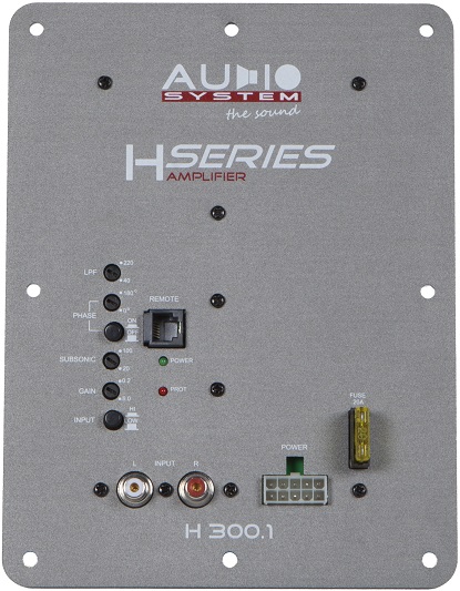 Audio System H 300.1 M-SERIES 1 canal Monoblock numérique 