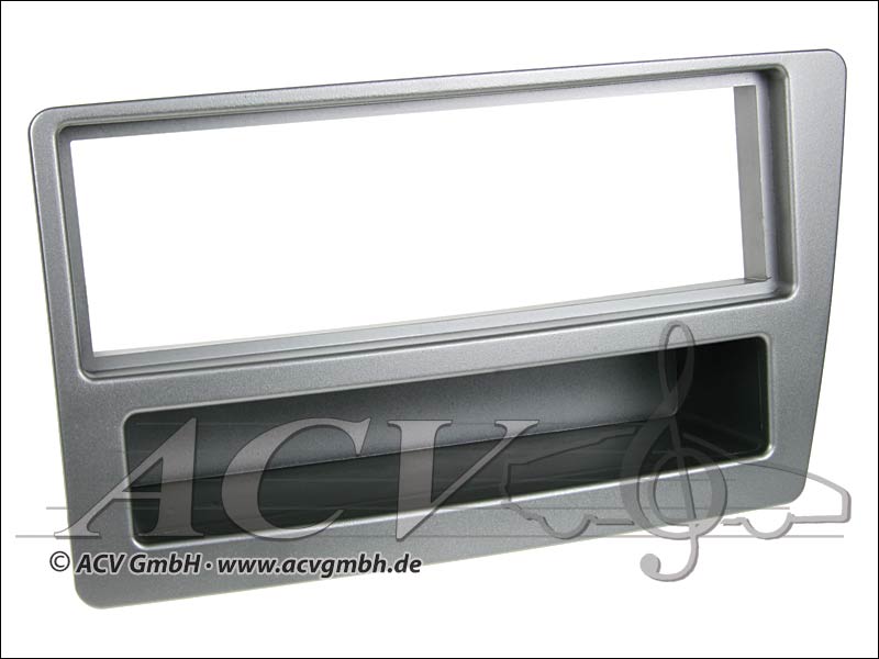 Radioblende Rubber Touch Honda Civic silber Radioblende Rubber Touch Honda Civic silber
