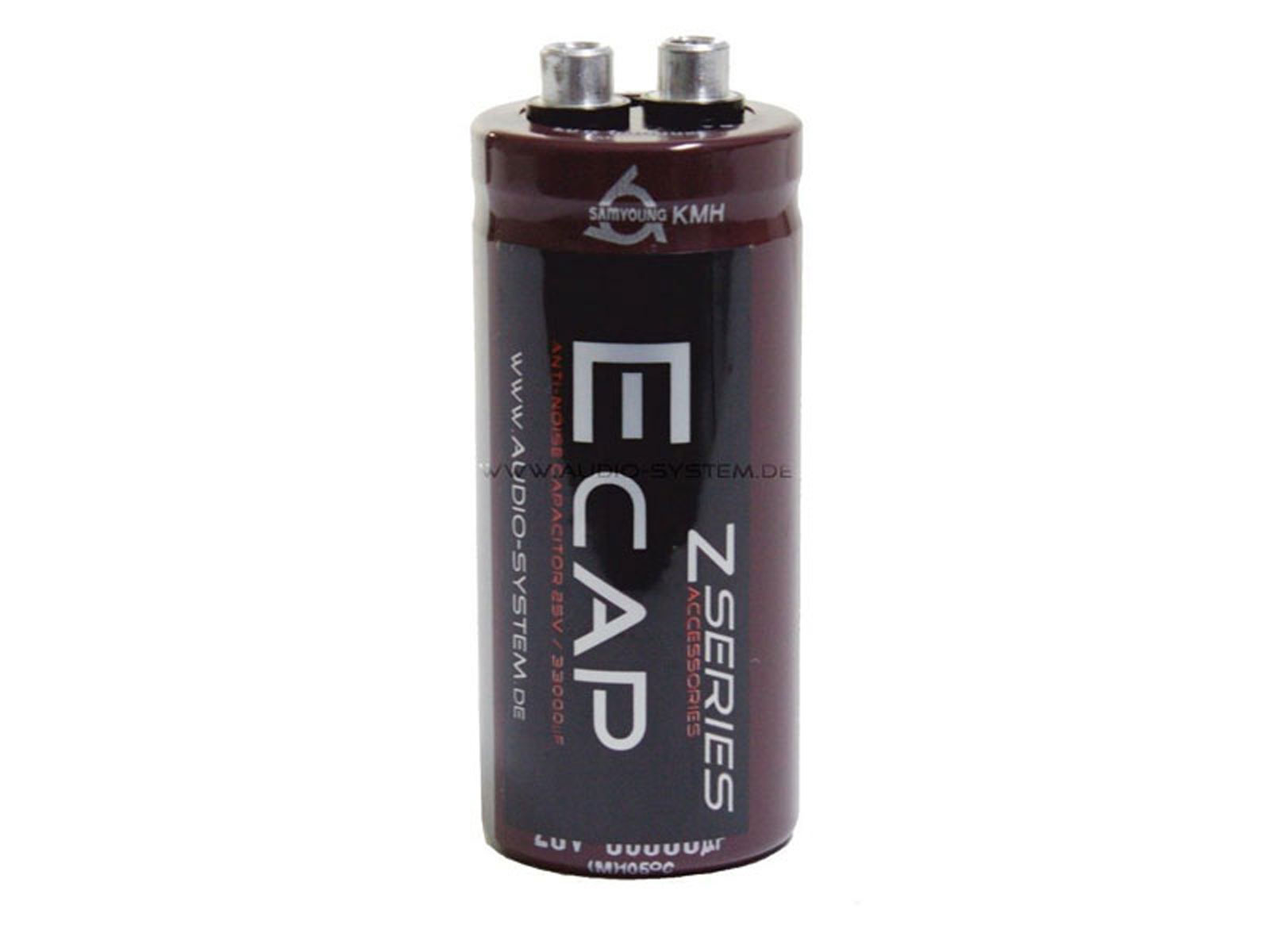 Audio System E/CAP EVO Entstörkondensator mit Schraubterminals speziell für BMW + OPEL