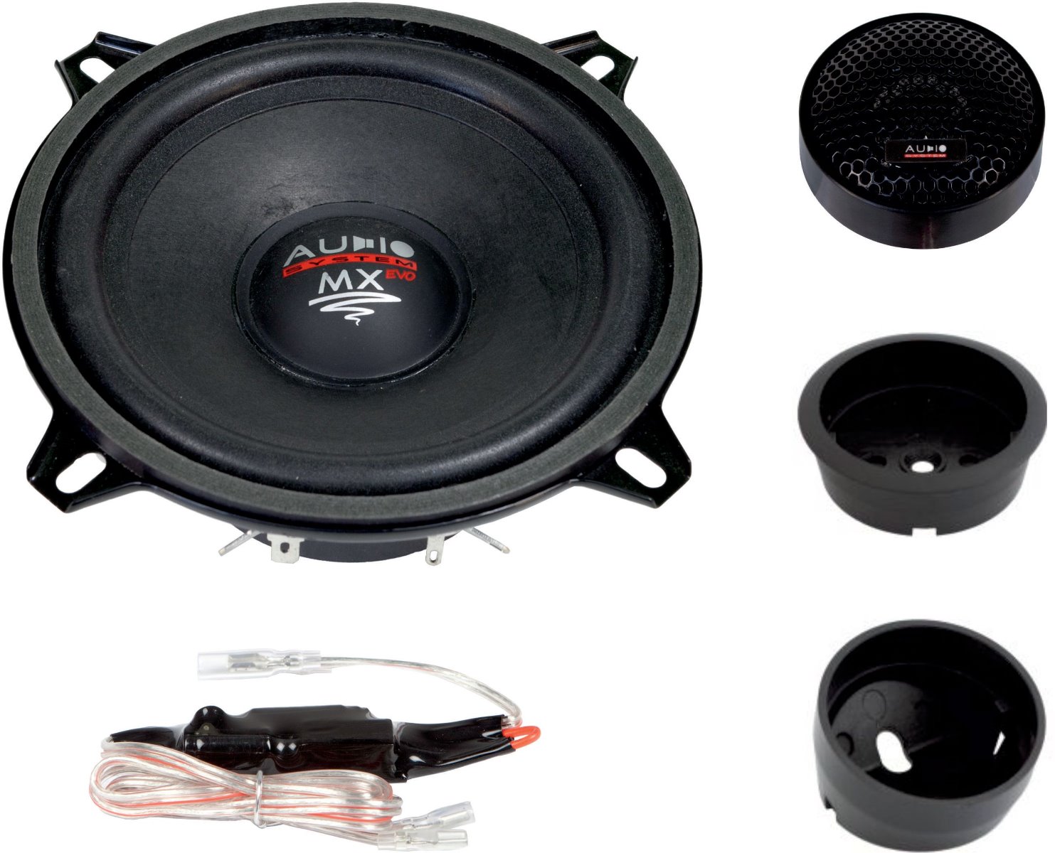 Audio System MX 130 EVO 13 cm (5.25") 2-Wege Komponenten Lautsprecher Set 