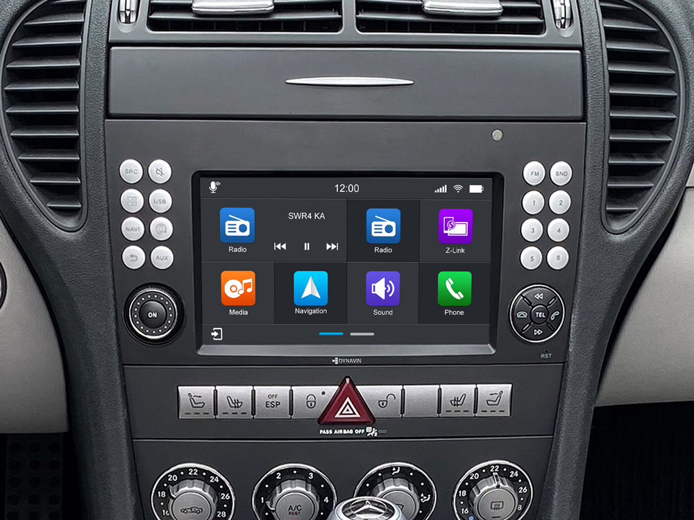 Dynavin D8-SLK Pro Navigation Autoradio kompatibel mit Mercedes SLK R171 2004-2010