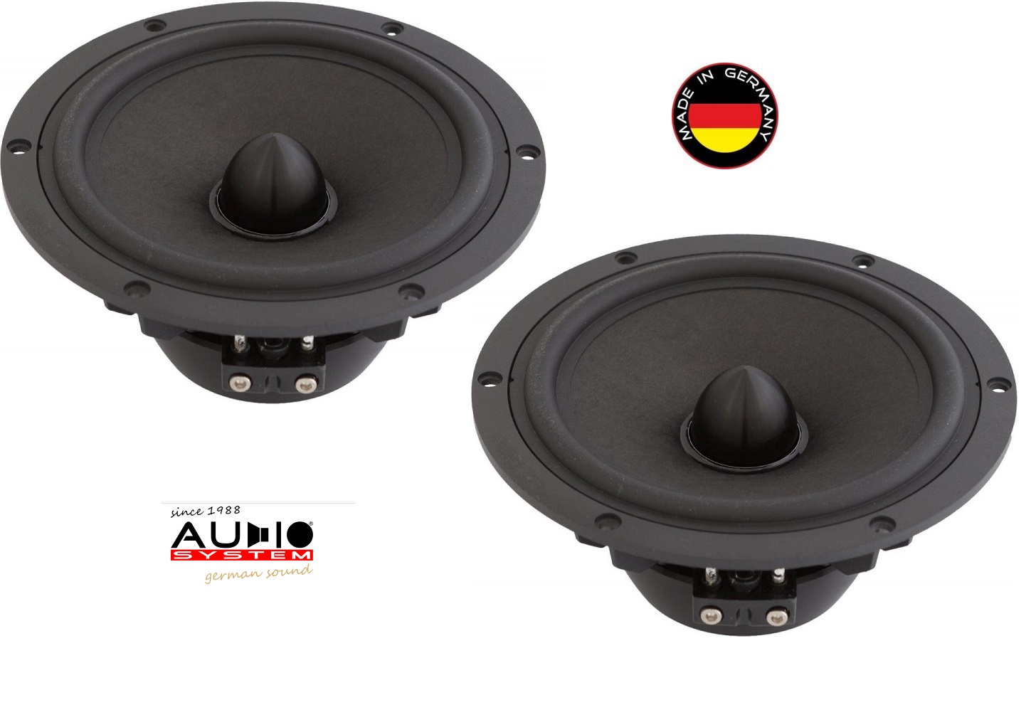 AUDIO SYSTEM AV 165 Tief/Mitteltöner 1 Paar 230 Watt, 16,5cm AVALANCHE-SERIES