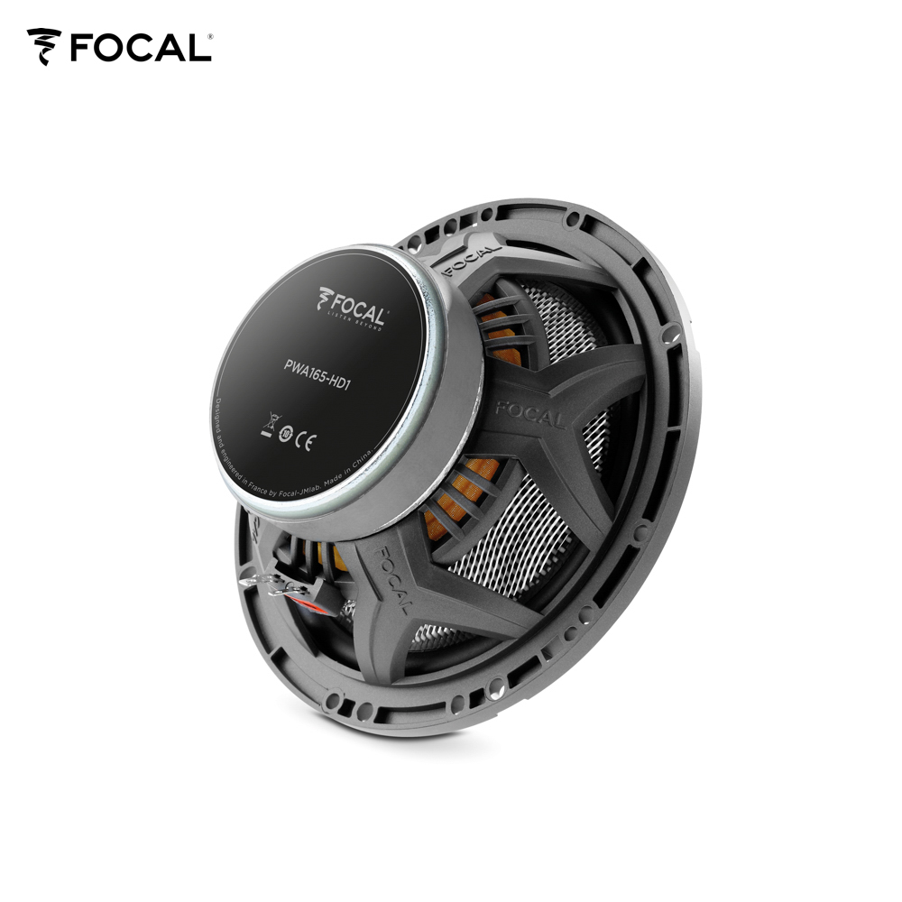 Focal HDA-165-98-2013 / ISHD165A1 2-Wege Kompo Lautsprecher kompatibel mit Harley Davidson Road Glide, Street Glide, Electra Glide (1998-2013)