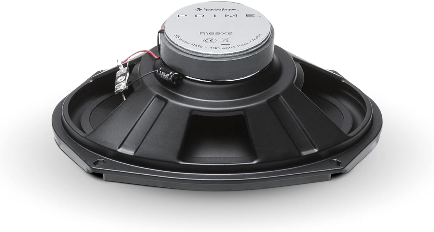 Rockford Fosgate R169X2 6x9" 2-Wege Koaxial oval Lautsprecher 130 Watt - 1 Paar