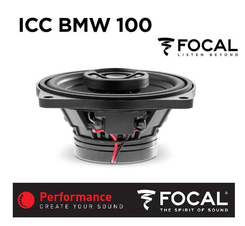 Focal ICCBMW100 Inside 2-Wege Coax Center Lautsprecher für BMW und Mini Fahrzeuge - 1 Stück  --- B-Ware