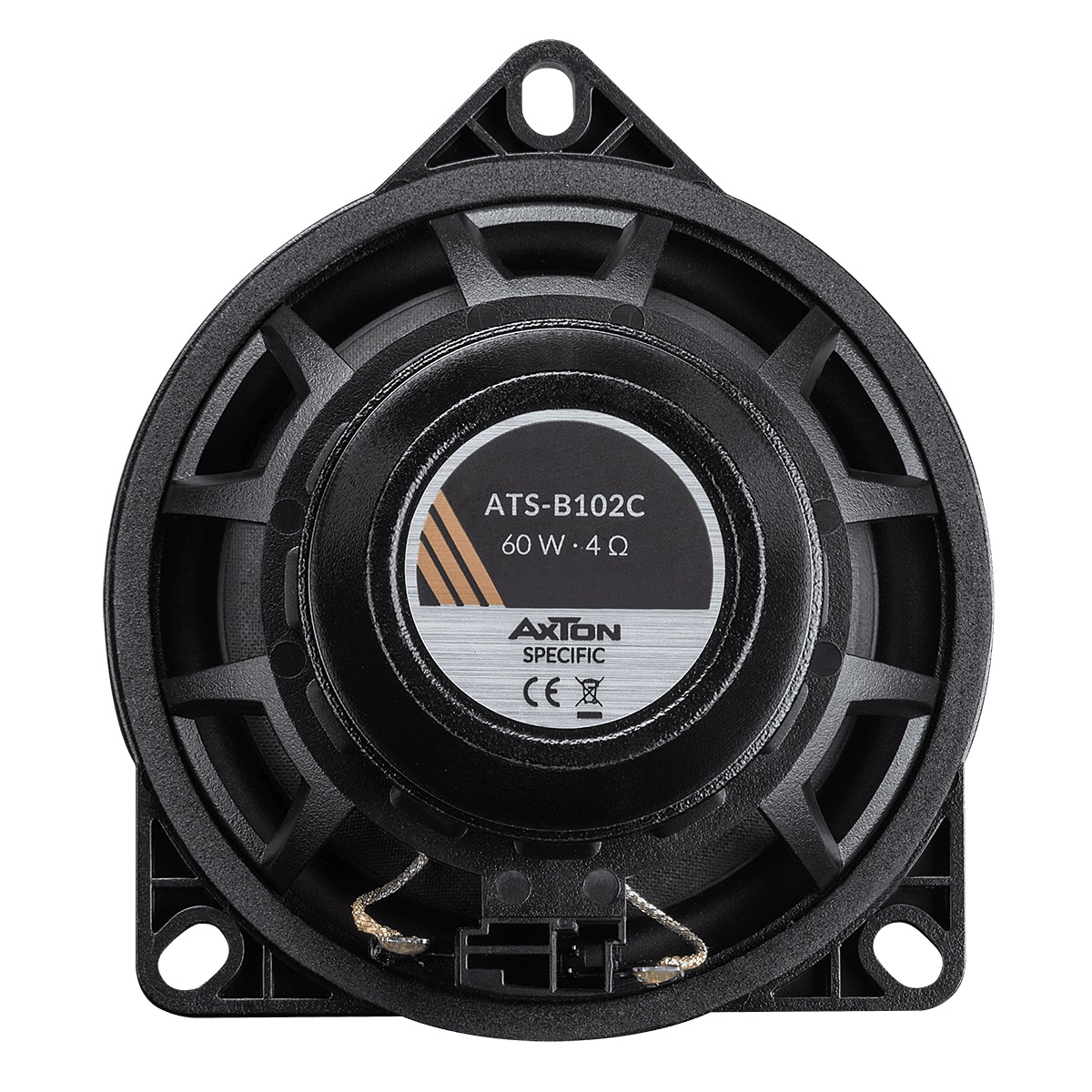 AXTON ATS-B102C 2-Wege 10 cm (4") Komponenten Lautsprecher System kompatibel mit BMW und Mini Fahrzeugen   