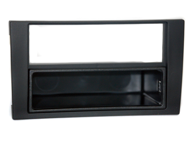 RTA 001.118-0 2 - DIN mounting frame, Black ABS