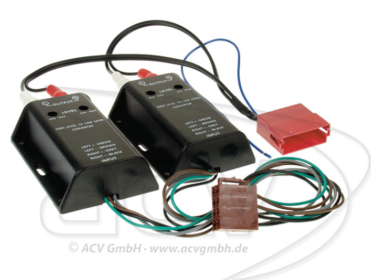 ACV 1335-02 Vollaktivsystemadapter für Audi A3,A4,A6,A8,TT