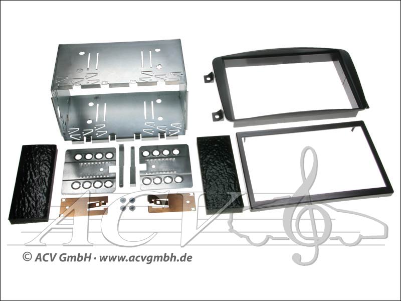 Kit double-DIN Mercedes Vito (W639) Classe CLK (W209 Viano 