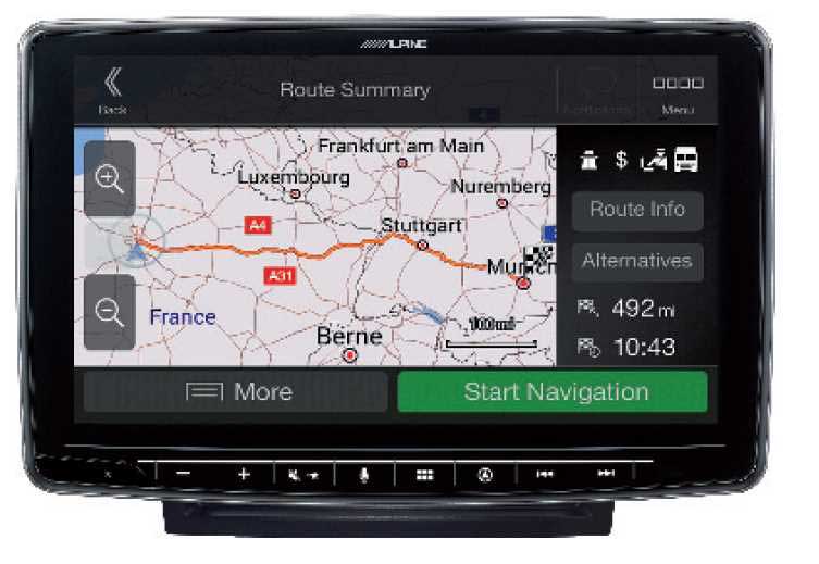 Alpine INE-F904DU All in One Navigation für Fiat Ducato 3, Peugot Boxer 2, Citroen Jumper 2