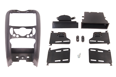 RTA 002.343-0 Multi-frame kit de montage avec compartiment de rangement, ABS version noire