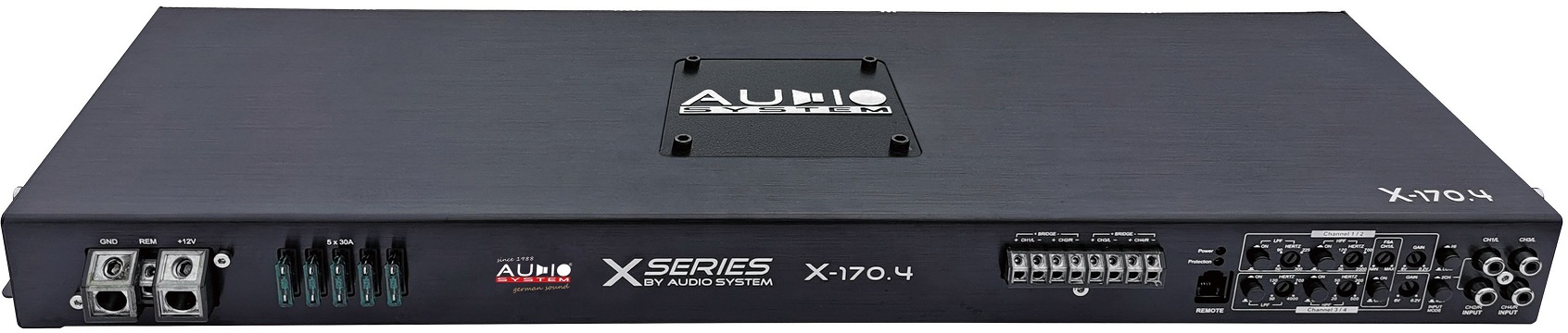 Audio System X-170.4 X—-ION SERIES 4 Kanal Endstufe Verstärker Amplifier 1960 Watt RMS