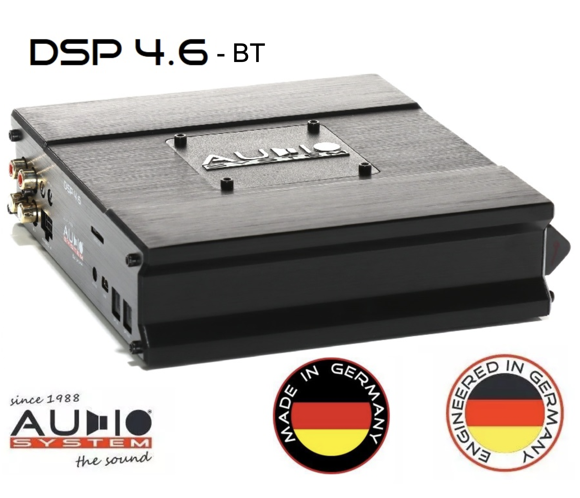 Audio System DSP 4.6-BT 6-Kanal SIGMA DSP Prozessor mit Bluetooth