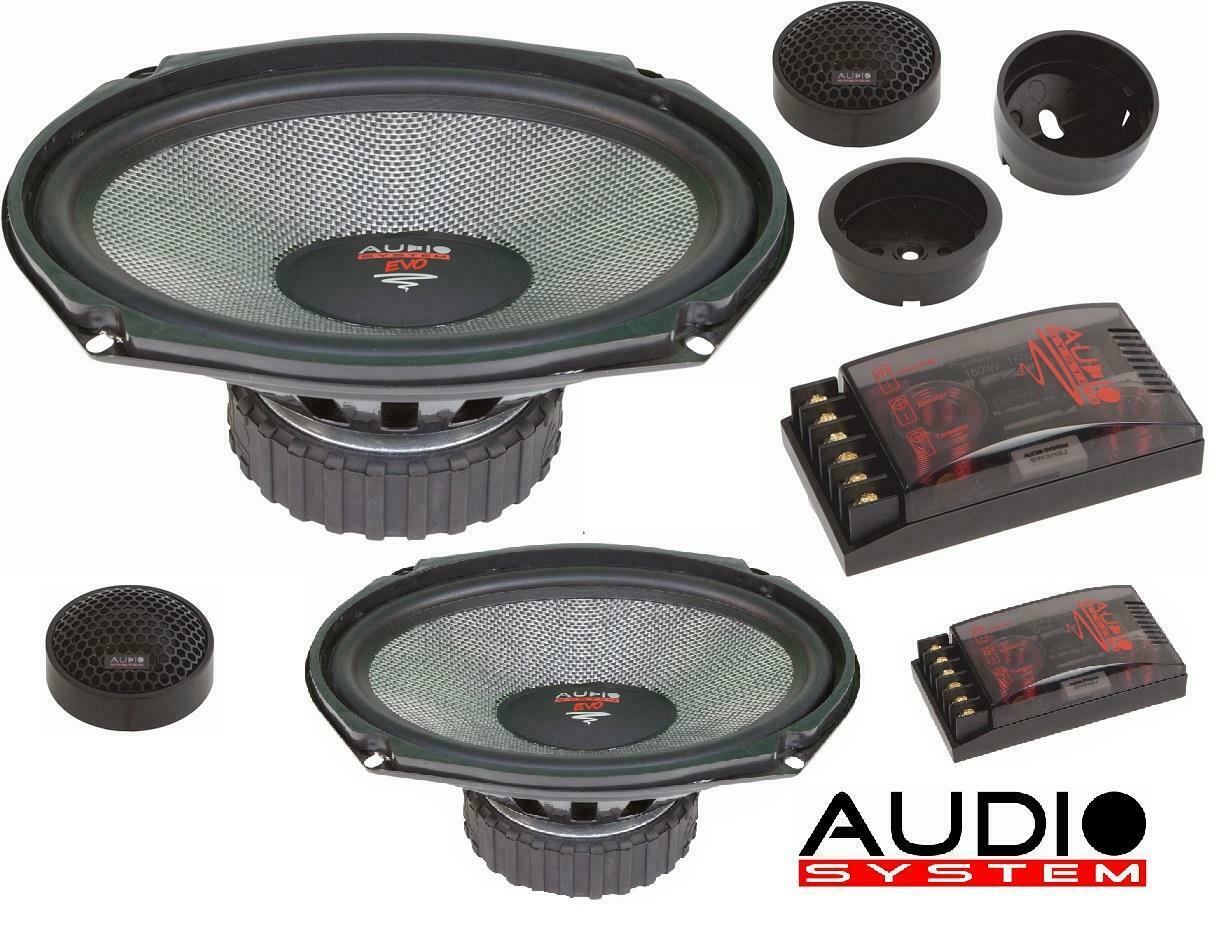 Audio System R 609 EVO RADION-SERIES 2-Wege 6x9 Spezial System Lautsprecher Speaker 