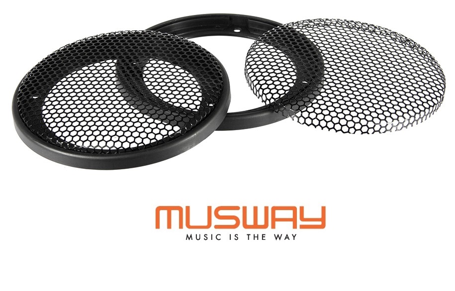 MUSWAY MGR5 13 cm (5.25) Universal Lautsprecher Gitter, Abdeckung, Grill 1  Paar