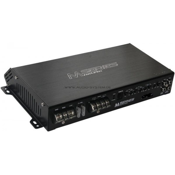 Audio System M850.1D Digitaler 1 Kanal Verstärker Amplifier 850 Watt RMS + Kabelfernbedienung