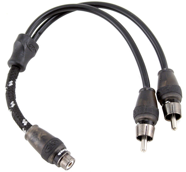 ROCKFORD FOSGATE RFITY-1F Premium 1F/2M Y-Adapter RFITY1F