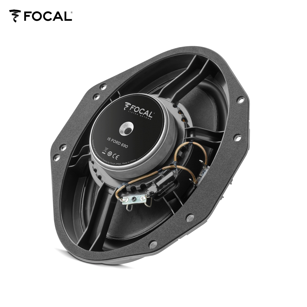 Focal ISFORD690 Inside oval 6x9 2-Wege Kompo Lautsprecher Set kompatibel mit Ford Fahrzeugen