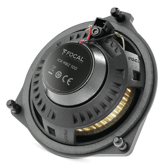 Focal ICRMBZ100 Inside 2-Wege Koax Lautsprecher 10 cm für Mercedes Benz C-Klasse W205, GLC X253, E-Klasse W213, S-Klasse W222