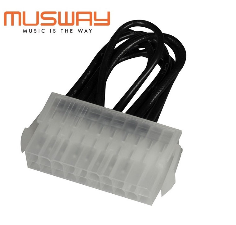 MUSWAY MPK-BC plug&play Bridge Connector ADAPTER ZUR ÜBERBRÜCKUNG DES ISO-KABELBAUMS