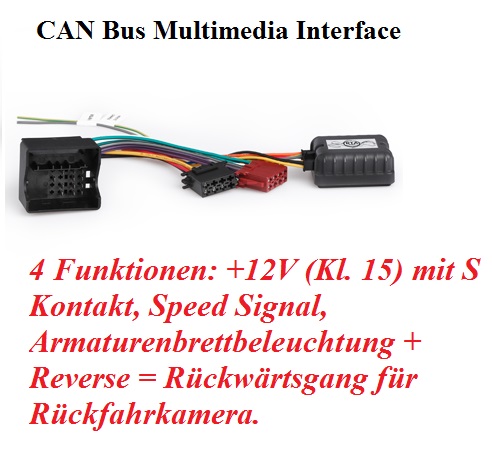 RTA 032.525-0 CAN Bus adattatore Audi Opel Seat Skoda VW