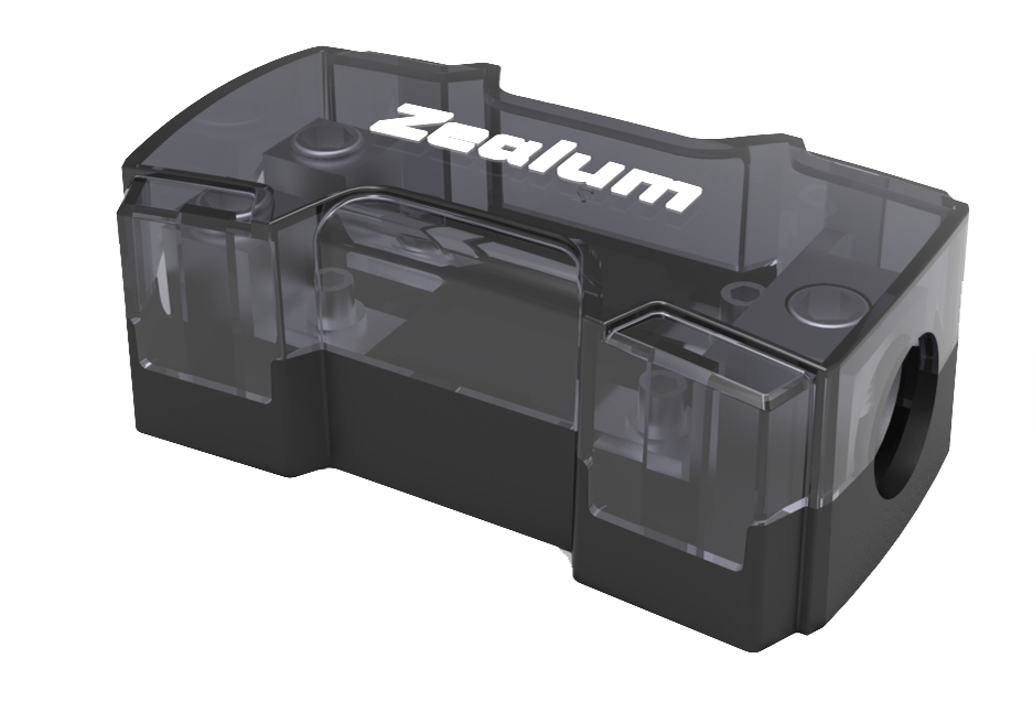 ZEALUM ZFB-42P Mini-ANL Sicherungshalter Sicherungsblock 1 x 50/25 mm 2 x 25/10mm²Fuseholder Fuseblock ZEALUM PURE-Line