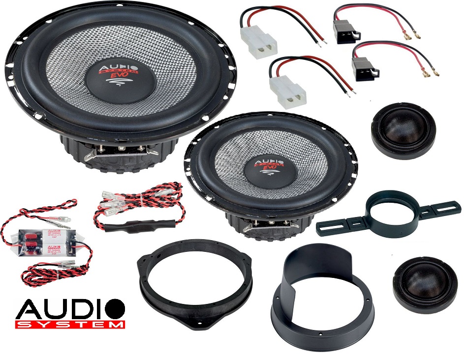 Audio System XFIT CITROEN JUMPER EVO 2 Lautsprecher 16,5 cm 2-Wege CITROEN JUMPER ab 2006 