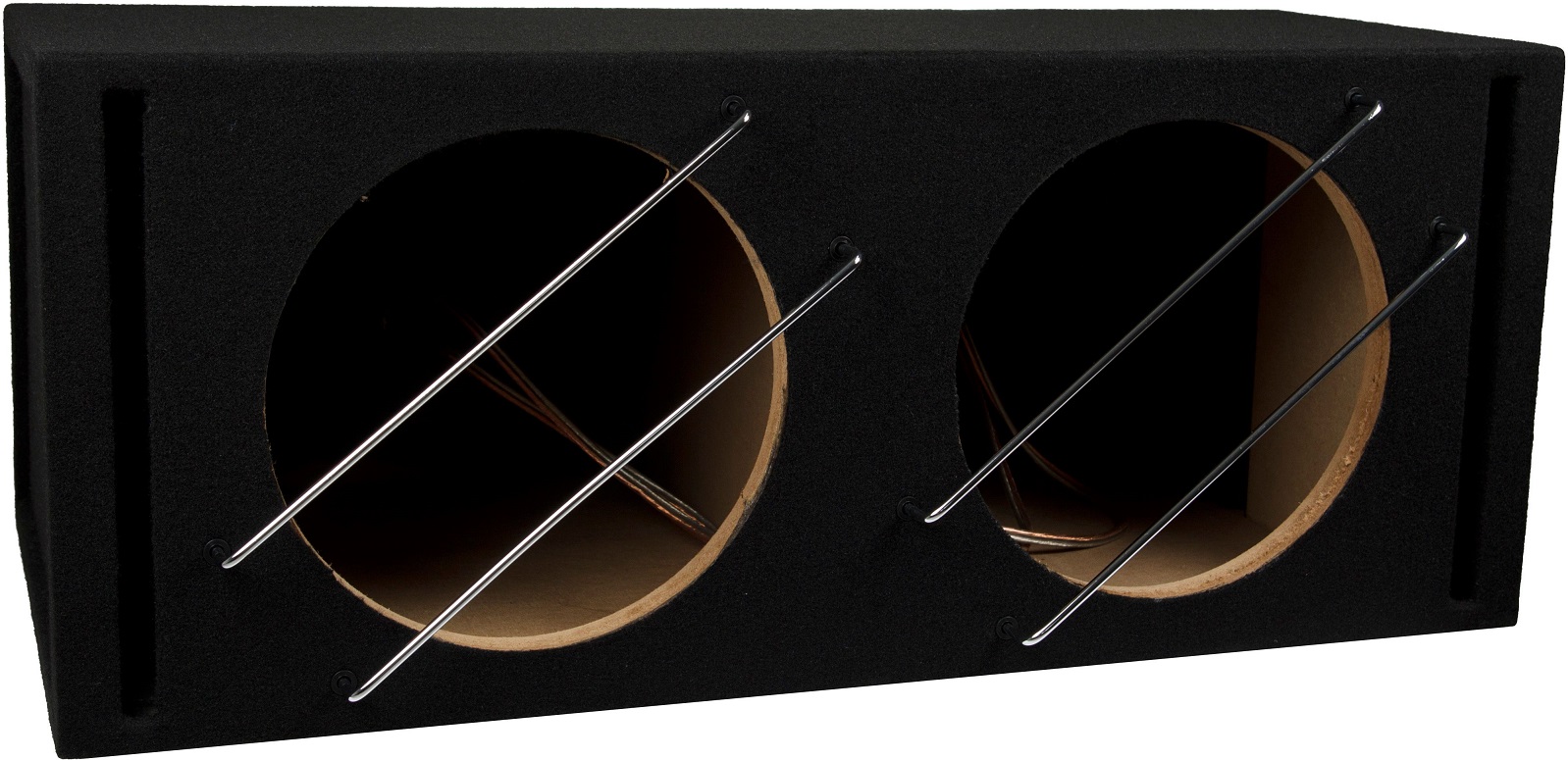 BR 12-2 audio bass cabinet del sistema reflex 2 x 42 l, BR12 vuoto