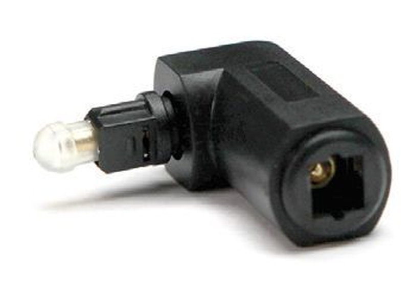 Audison STR M to F RIGHT ANGLE TOSLINK ADAPTER