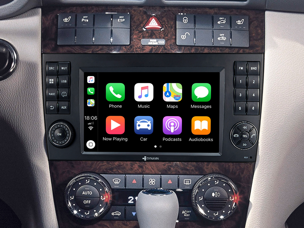 Dynavin D8-MBC Pro Navigation Autoradio kompatibel mit Mercedes C-Klasse, CLC-Klasse, CL W203