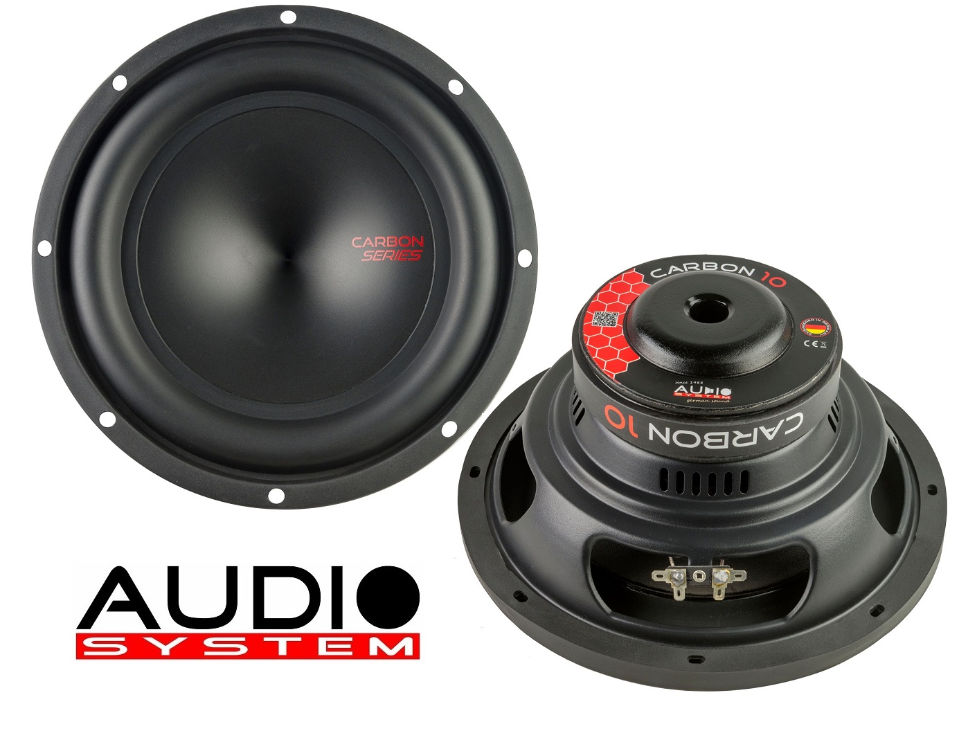 Audio System CARBON 12 Subwoofer 30cm, 400 Watt CARBON-SERIES Woofer 300 mm