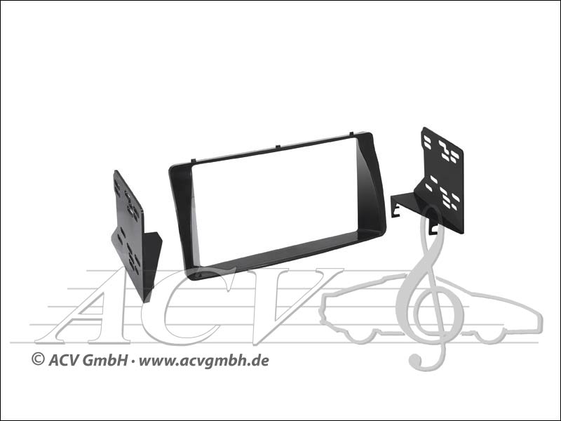 Double-DIN Installation Kit Toyota Corolla / Corolla Verso 